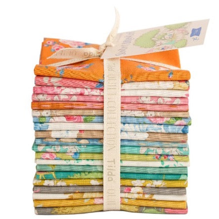 Sunday Brunch Fat Eight Bundle - 20 fabrics, 20 x 11in